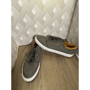 DEPARTMENT WEST Men's Gray Suede Lace Up Casual Sneakers Size 12 DMW005